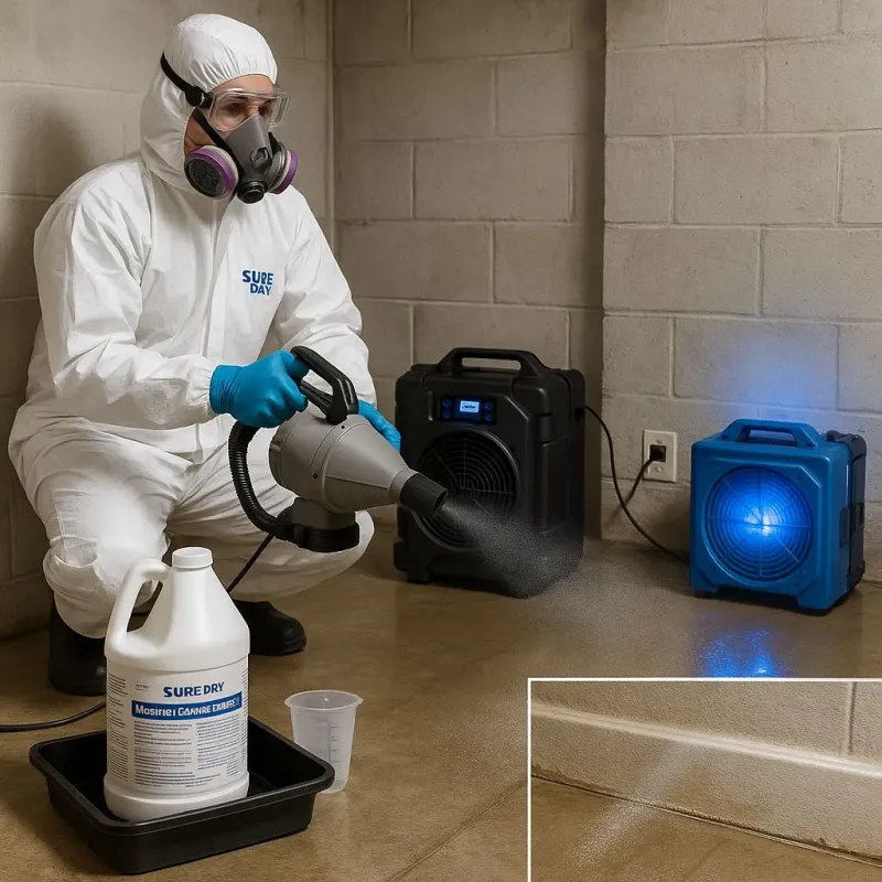Sanitization and Odor Removal process in Westernport, MD